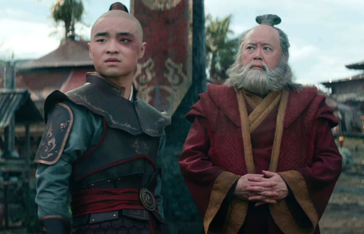 Zuko and Iroh in Avatar: The Last Airbender