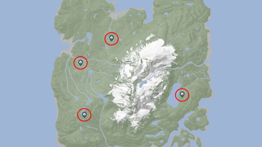 3d printer location sons of the forest