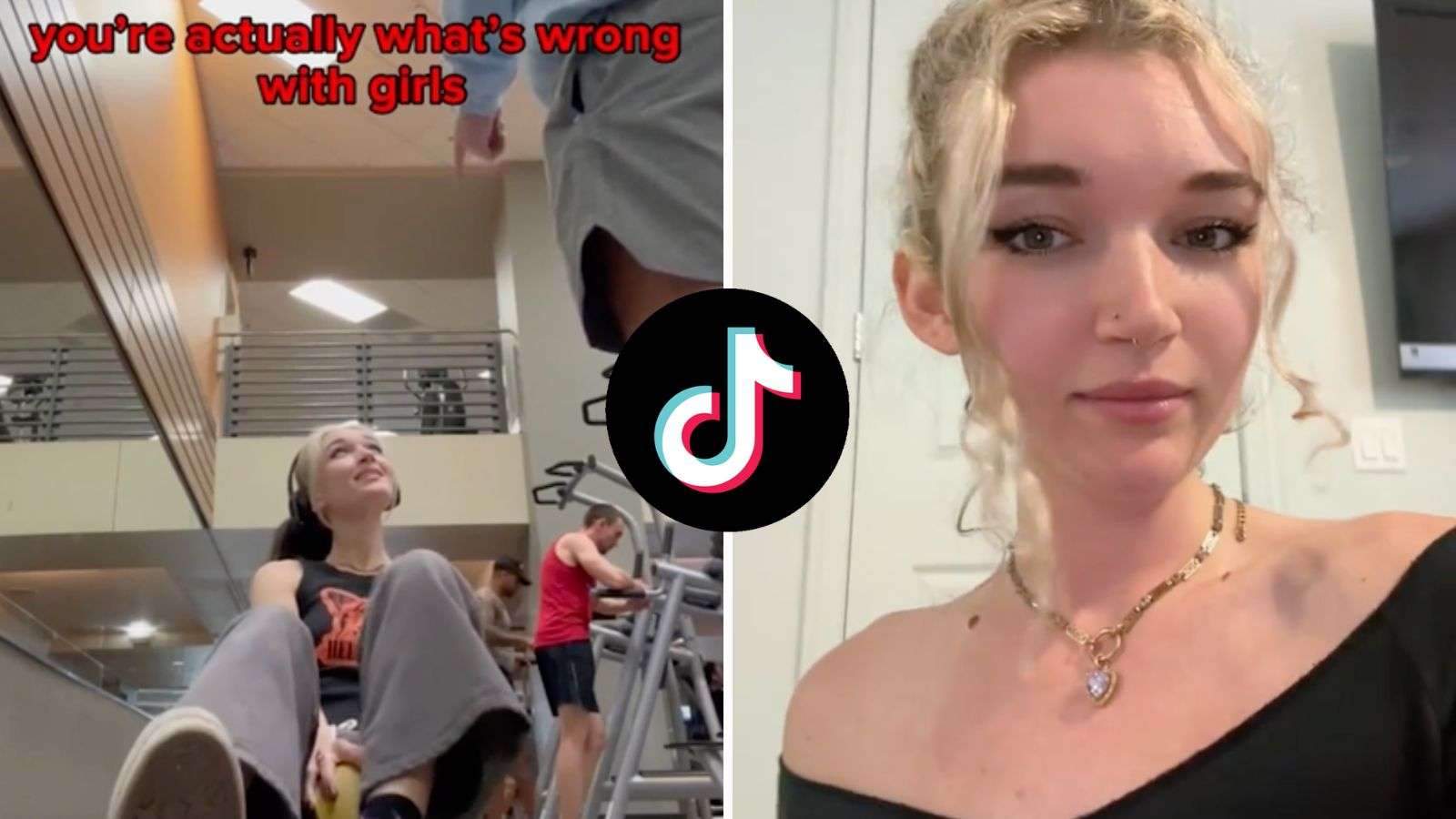 Tiktoker Responds After Viral Gym Clip Of Man Telling Her Shes “whats
