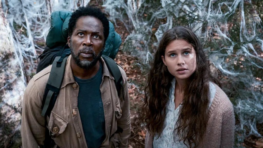 Harold Perrineau and Pegah Ghafoori in From Season 2