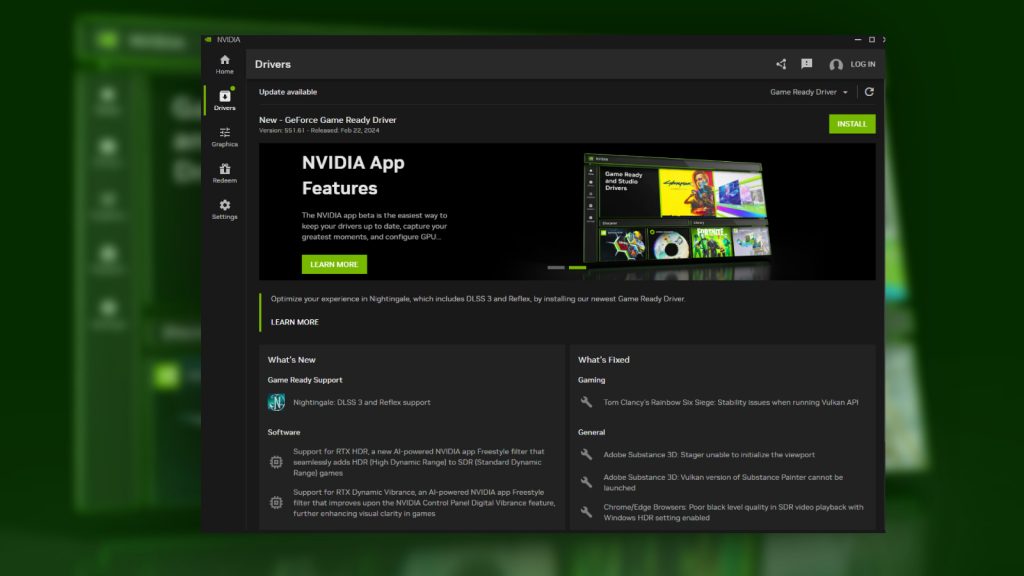 Geforce discount experience adobe