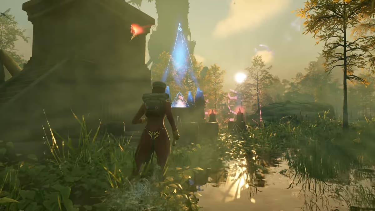 A screenshot from the game Nightingale