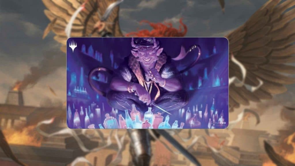 MTG Walmart Henzie playmat