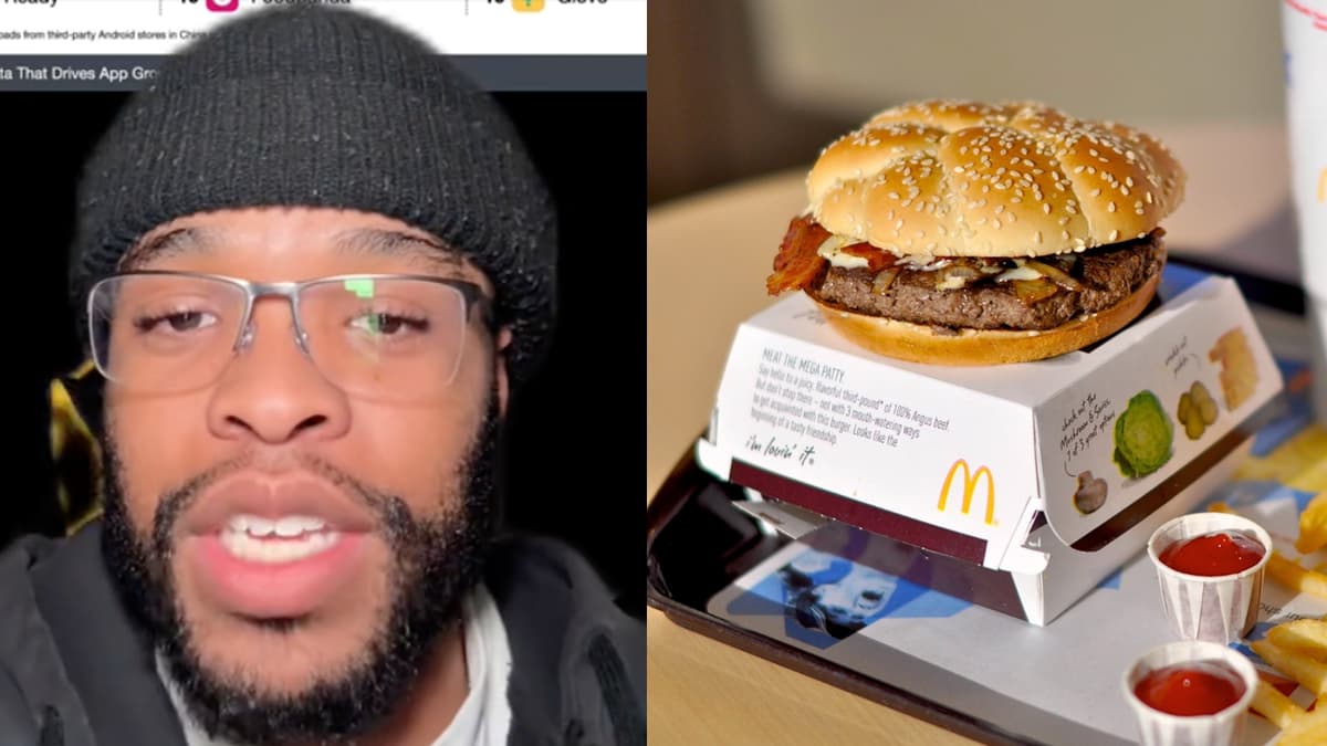 Man shares hack for free food