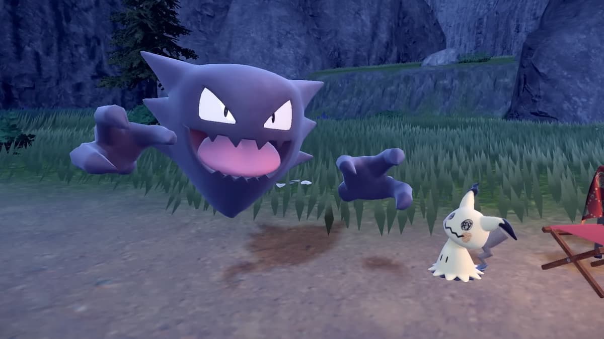 Haunter and Mimikyu Picnic