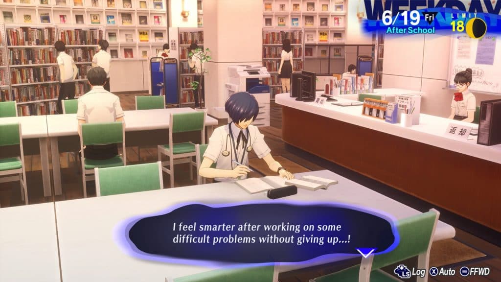 Persona 3 Reloaded gameplay