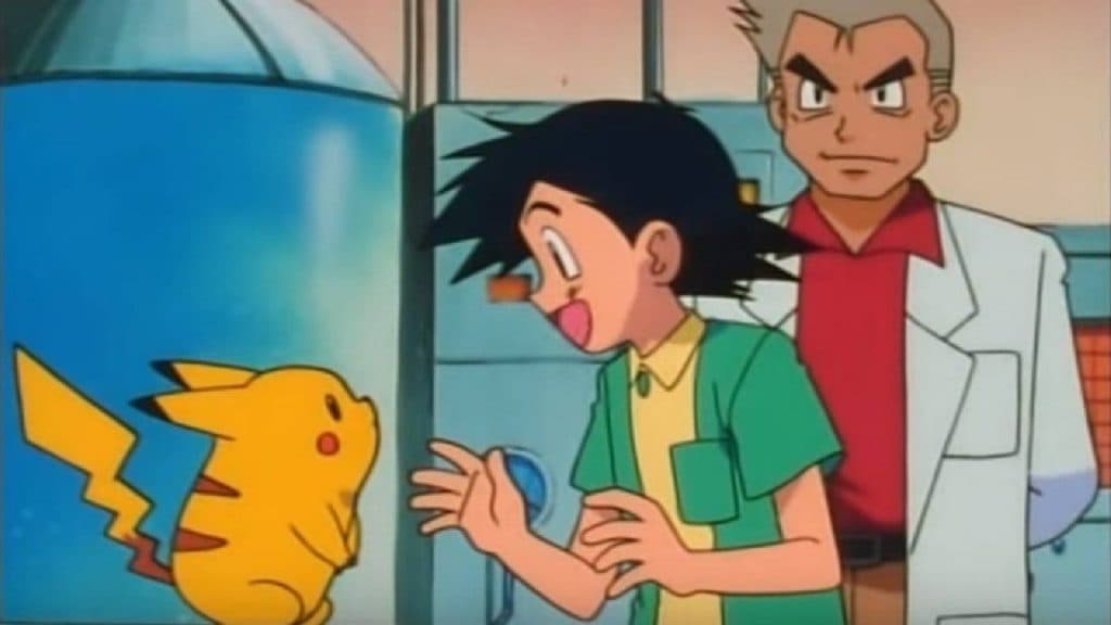 Ash Ketchum chooses Pikachu