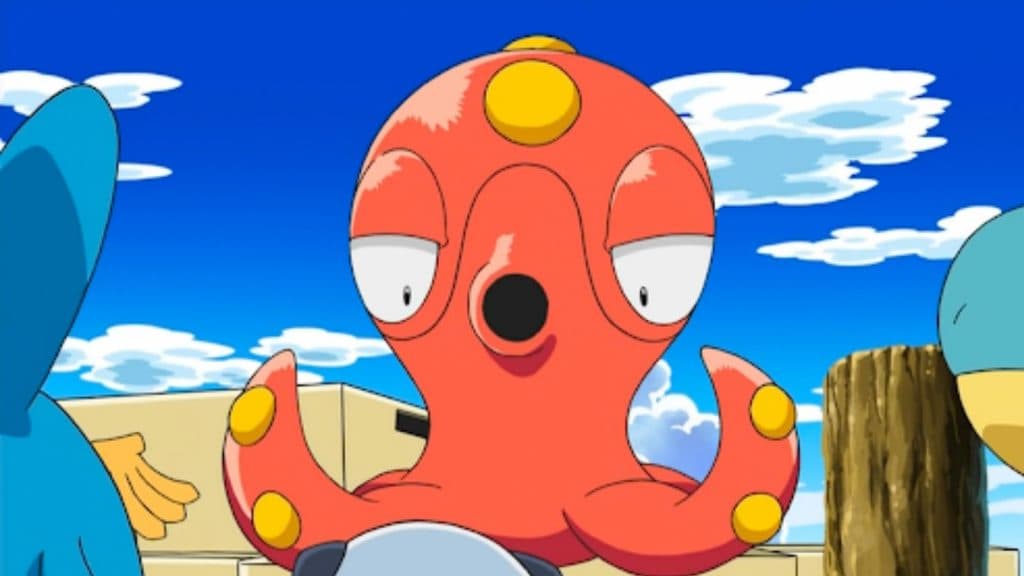 Octillery in Pokemon anime