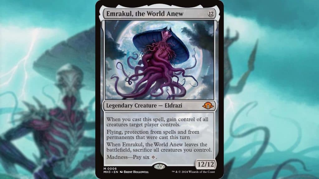 MTG Emrakul the World Anew Eldrazi card