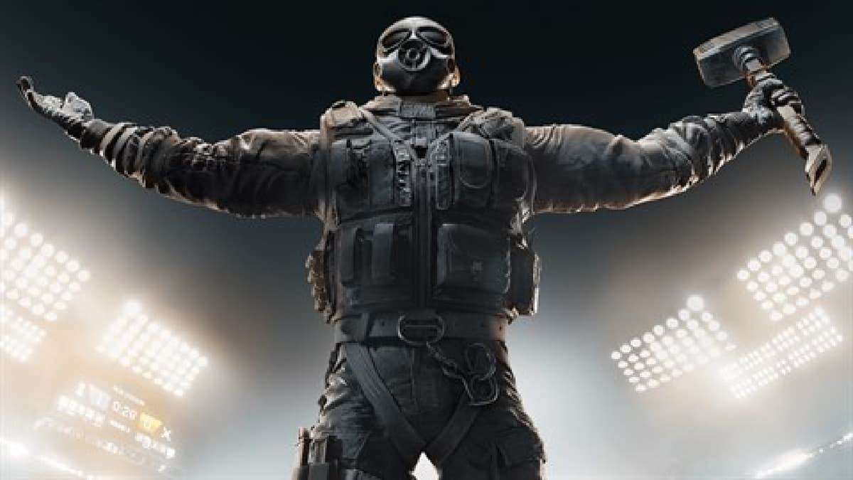 Rainbow Six Siege operator splash art