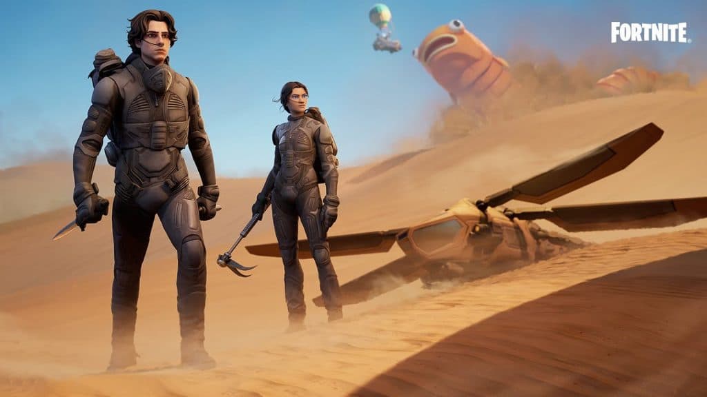 dune fortnite crossover