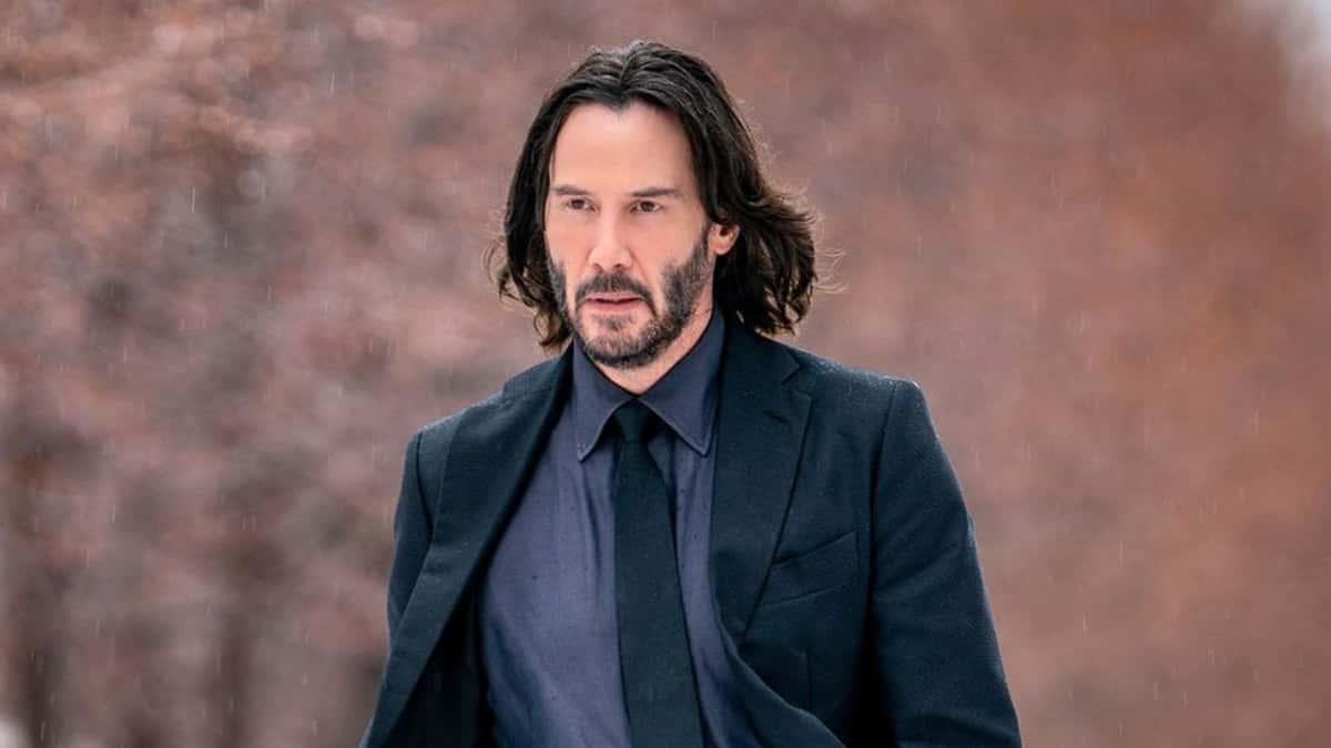 Keanu Reeves as John Wick.