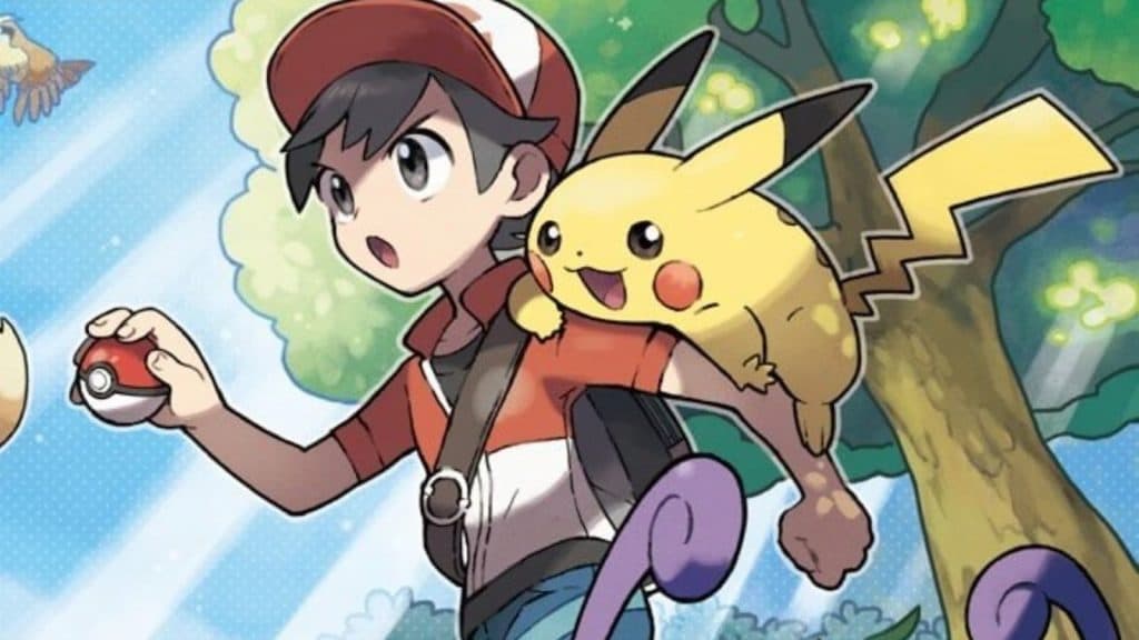 Pokemon Let's Go Pikachu artwork