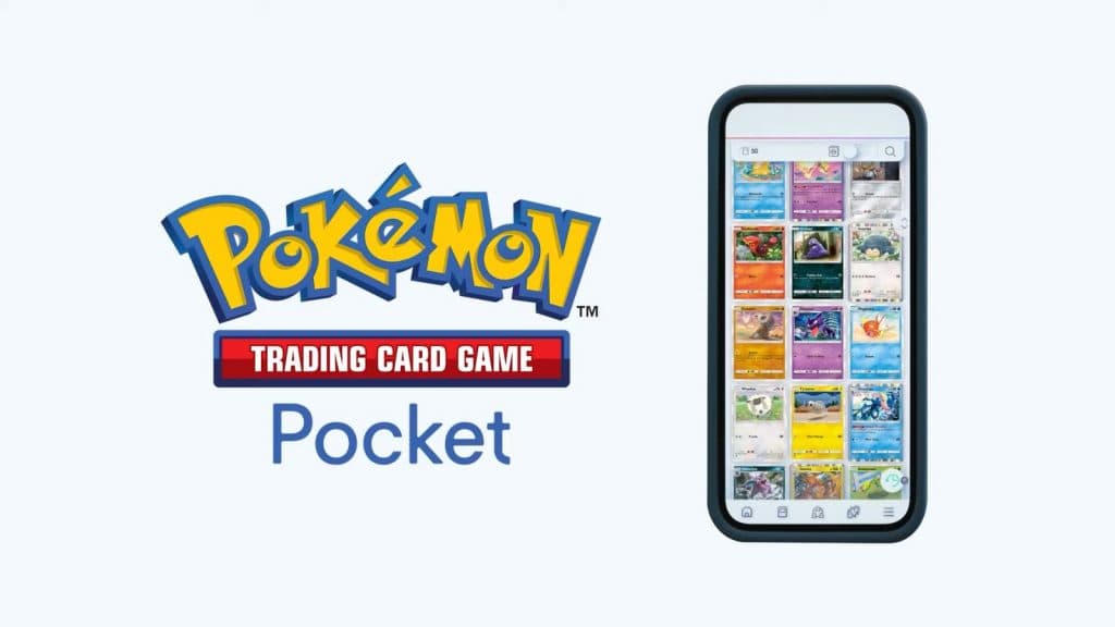 Pokemon TCG Pocket logo and image.