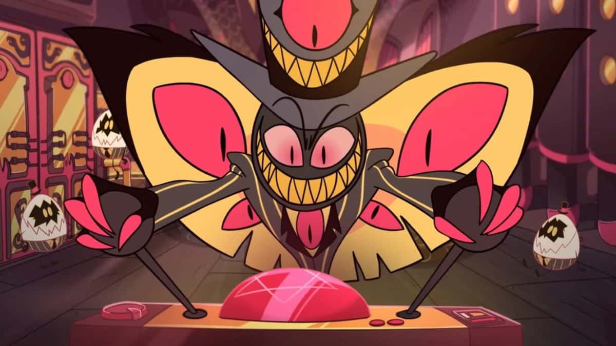 Sir Pentious in Hazbin Hotel with eggbois