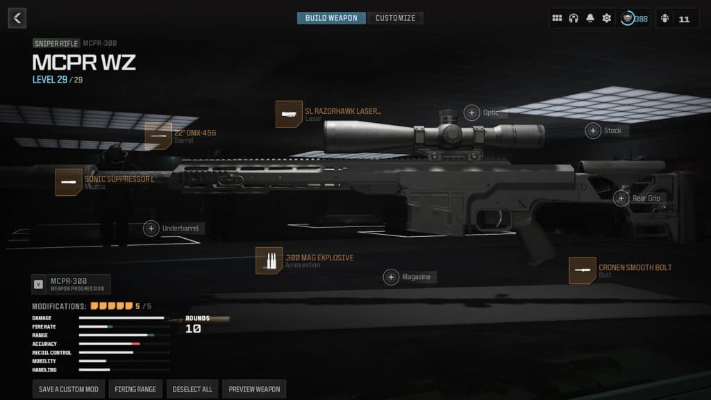 The best MCPR-300 loadout to use in Warzone Season 4 Reloaded.