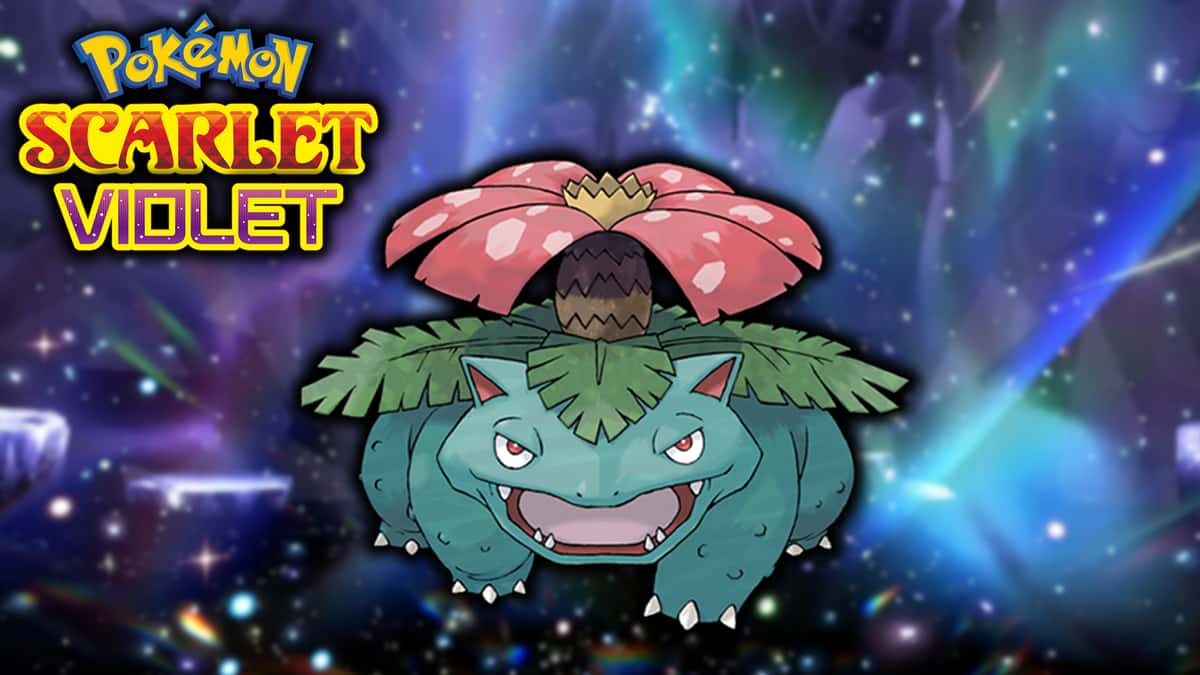 pokemon scarlet violet venusaur raid