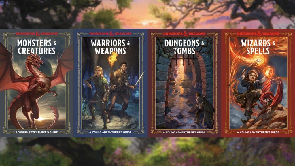 D&D all Young Adventurer's books