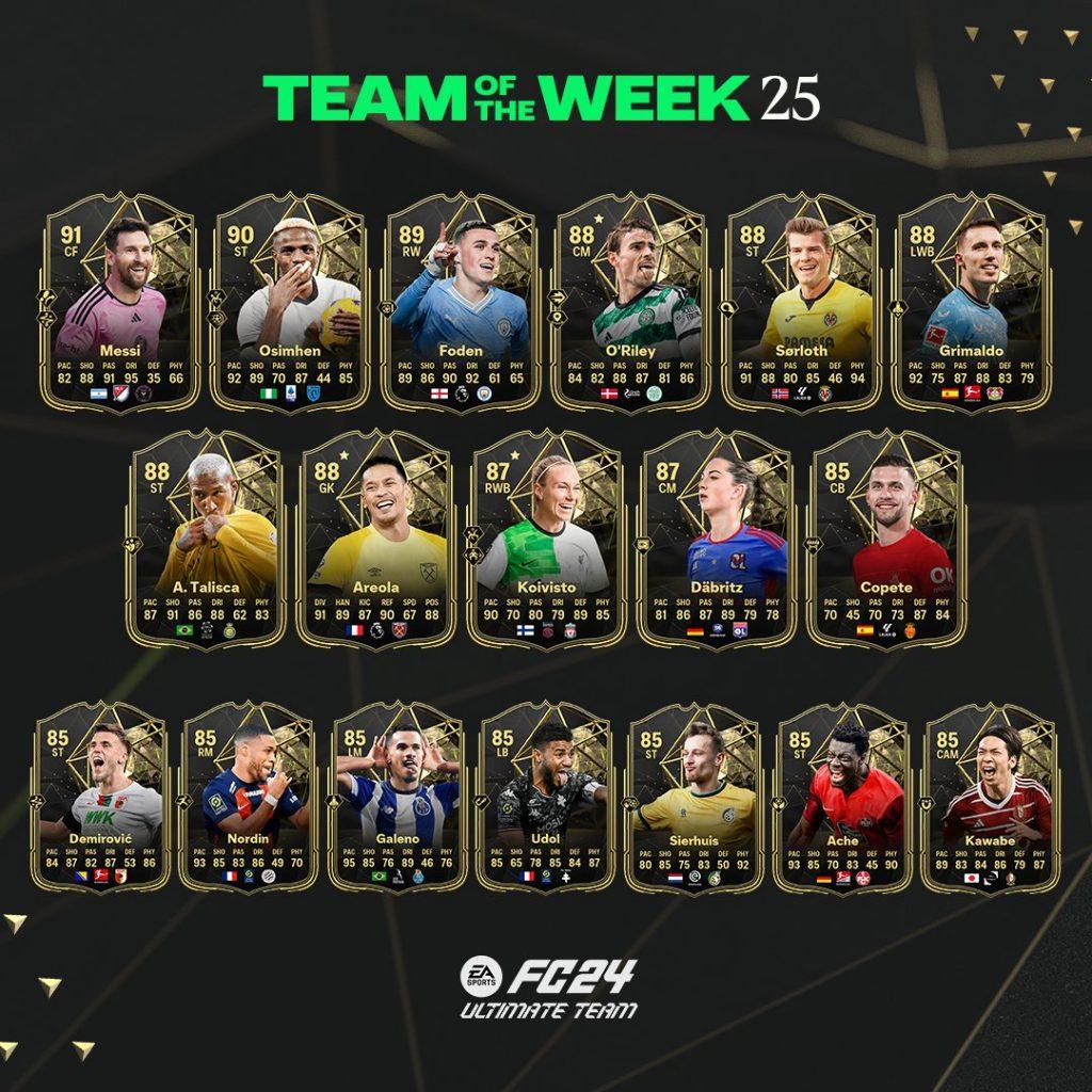 EA FC 24 TOTW 25