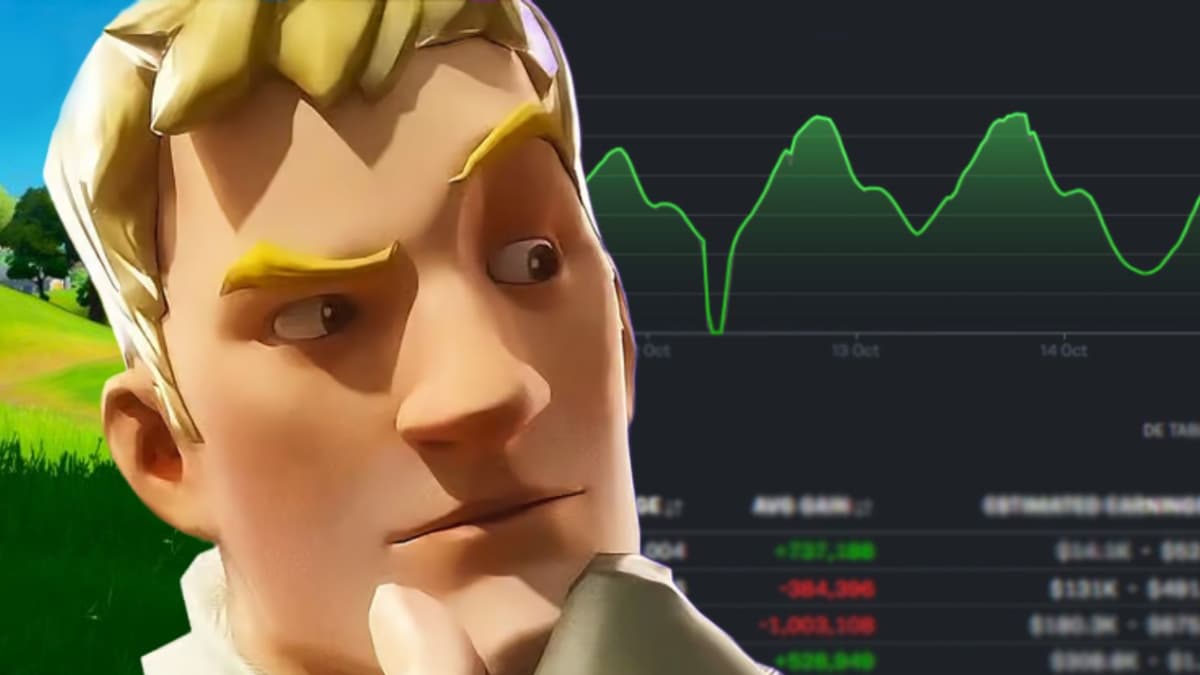 Fortnite player count stats across the game's history.