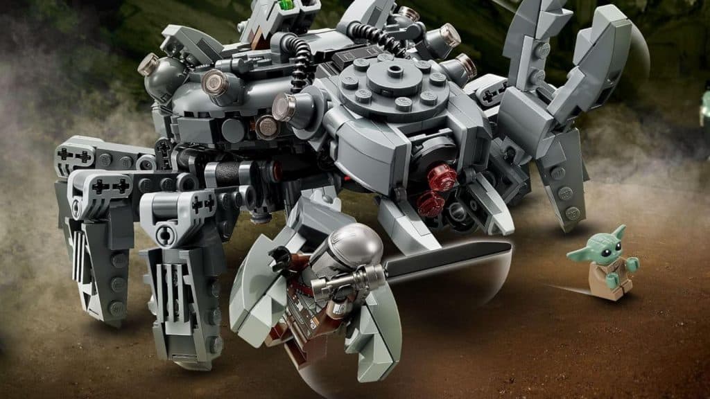 LEGO Star Wars Spider Tank set