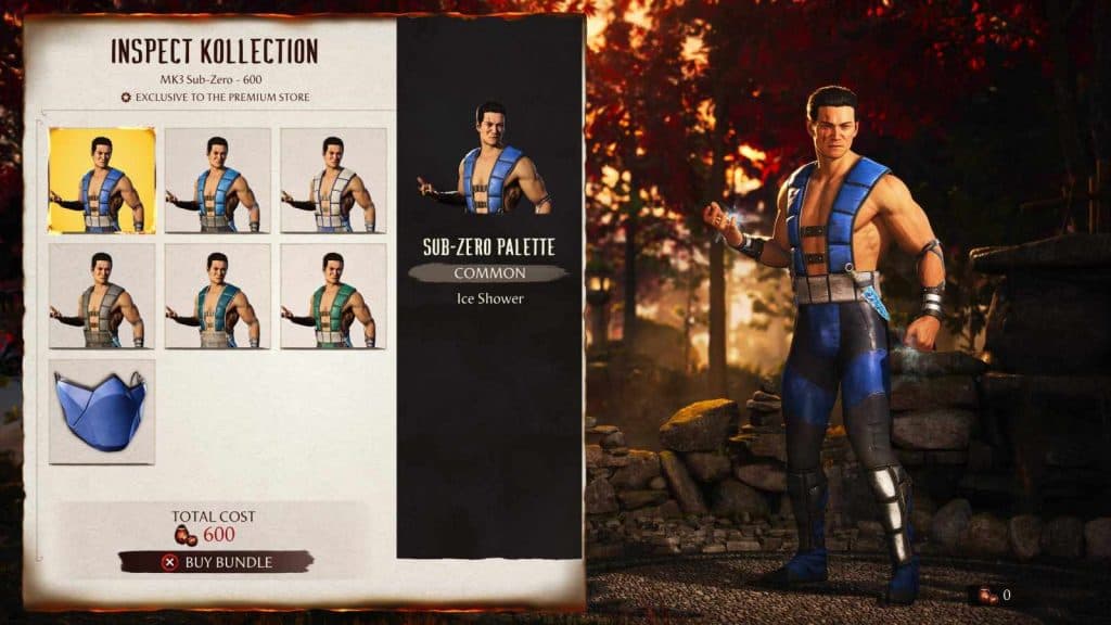 mk1 sub-zero mk3 skin