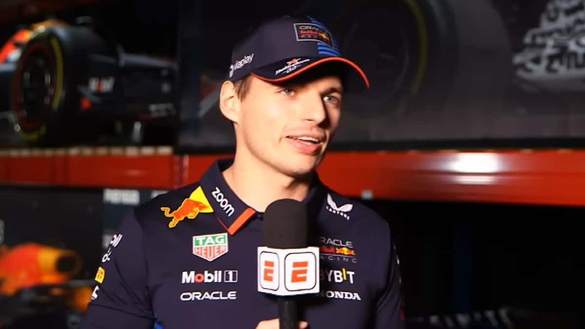 Verstappen is the defending champion