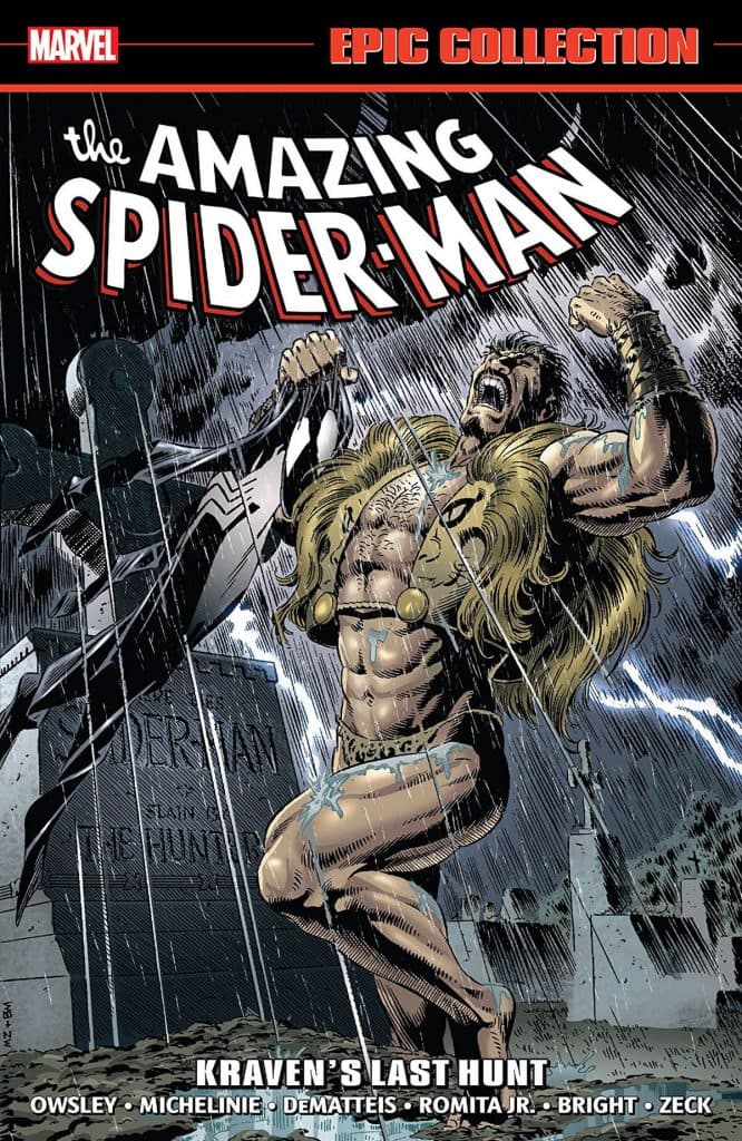 Kraven's Last Hunt cover art