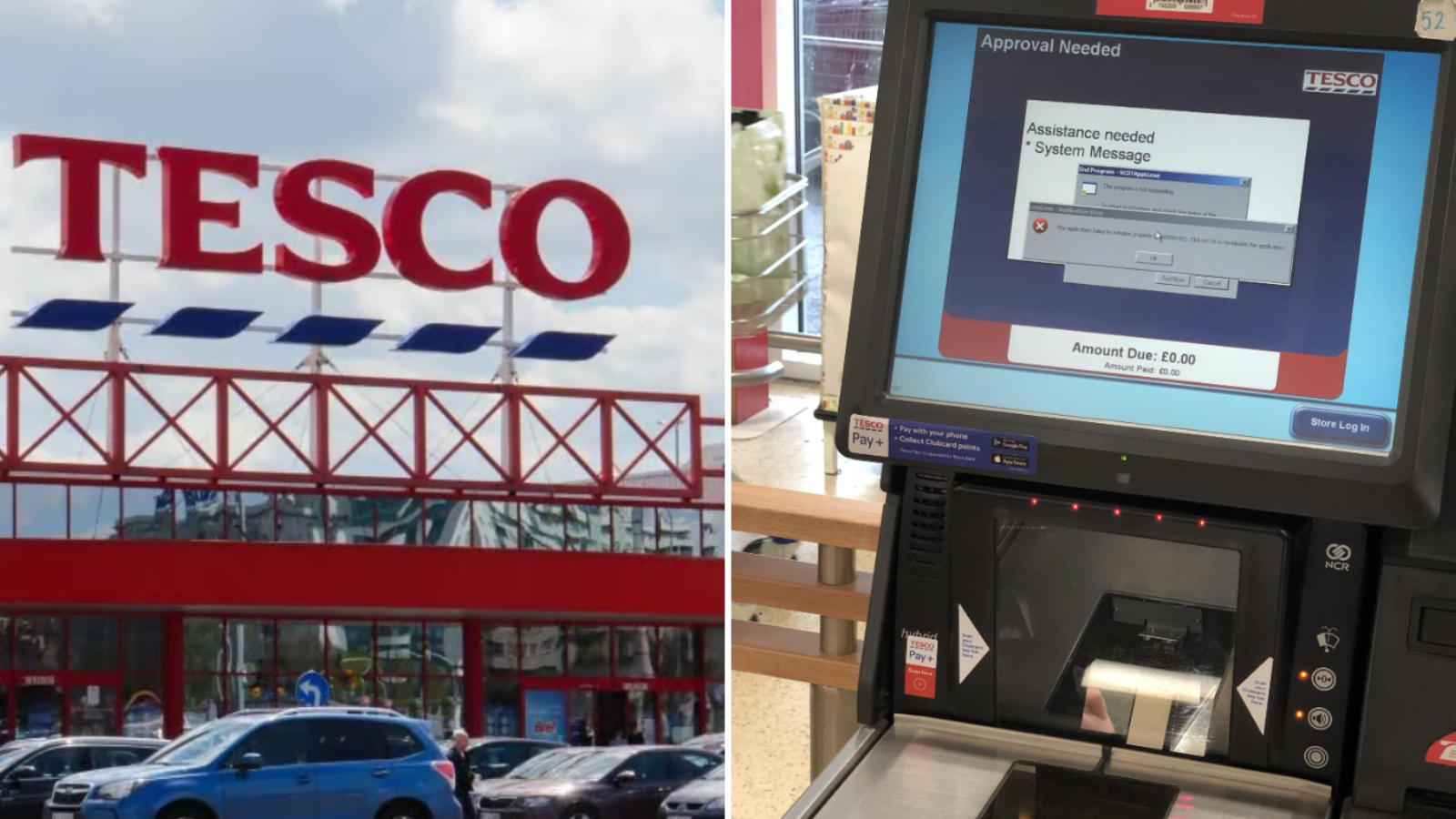 Shoppers humiliated after self checkout discount code actually