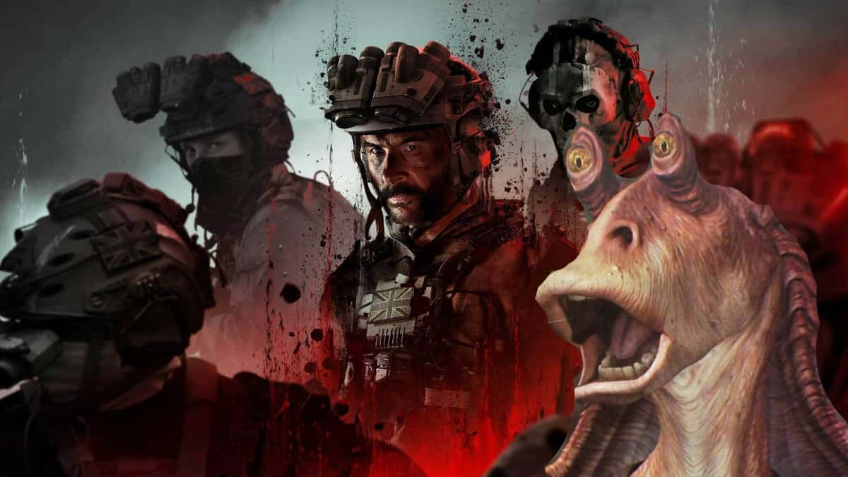 MW3 characters with Jar Jar Binks