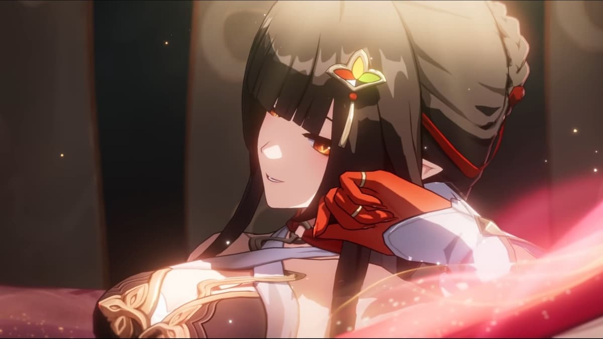 A screenshot of Lingsha from her trailer