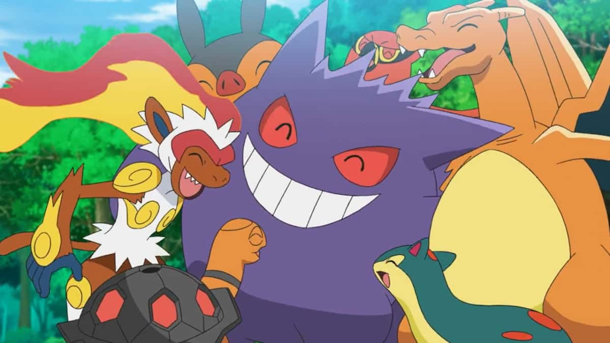 Ash's team from Pokemon anime.