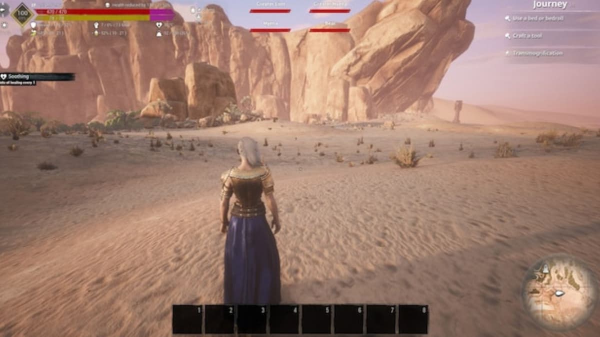 An image of the Custom Ui mod in Conan Exiles.