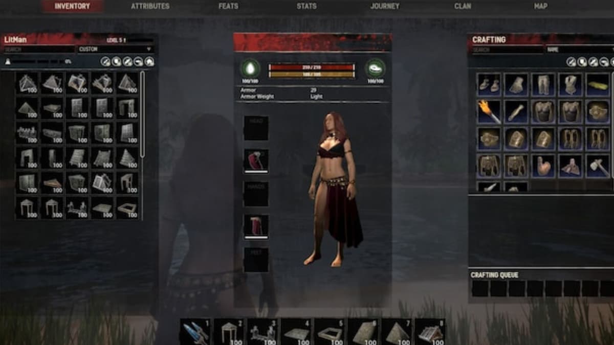 A screenshot of the Increased Weight mod in Conan Exiles.