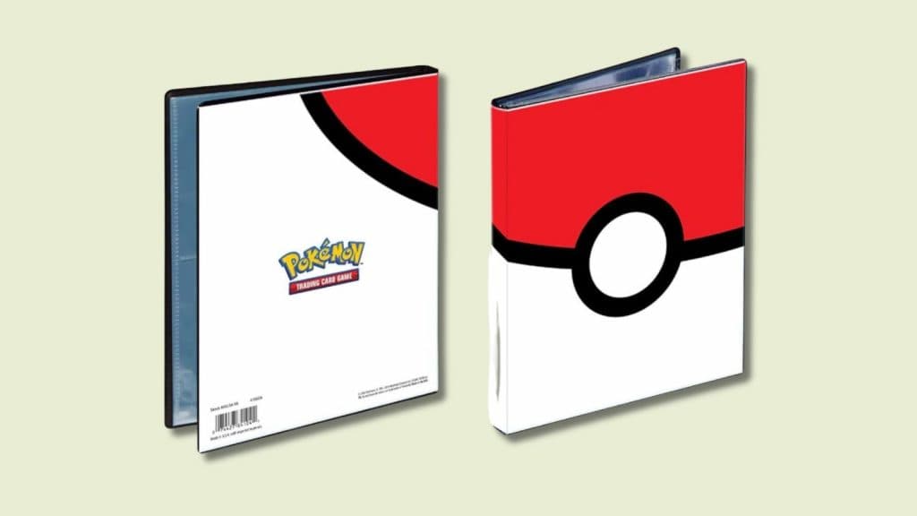 Ultra PRO PokeBall binder.