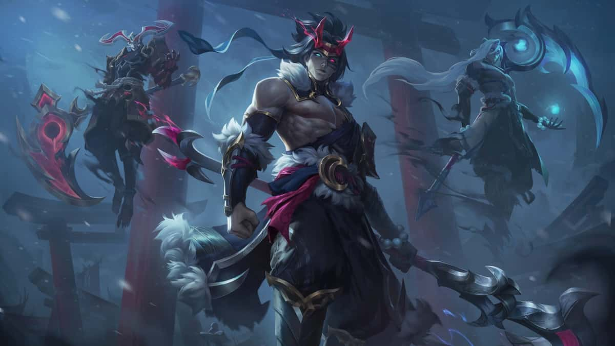 Snow Moon Kayn splash art