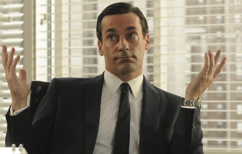 Draper in Mad Men