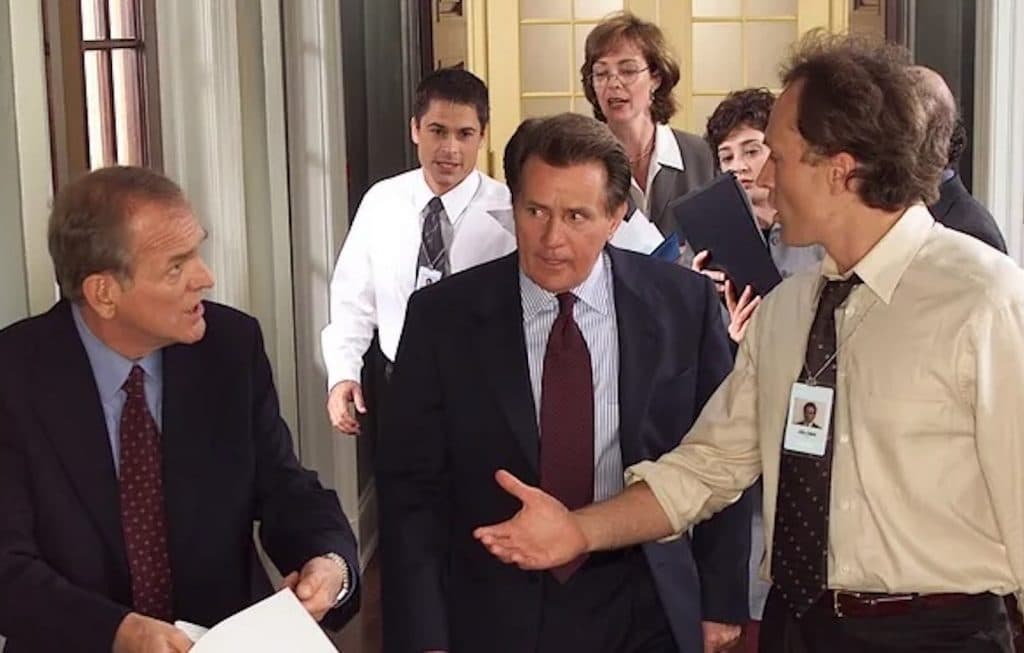 Still from The West Wing