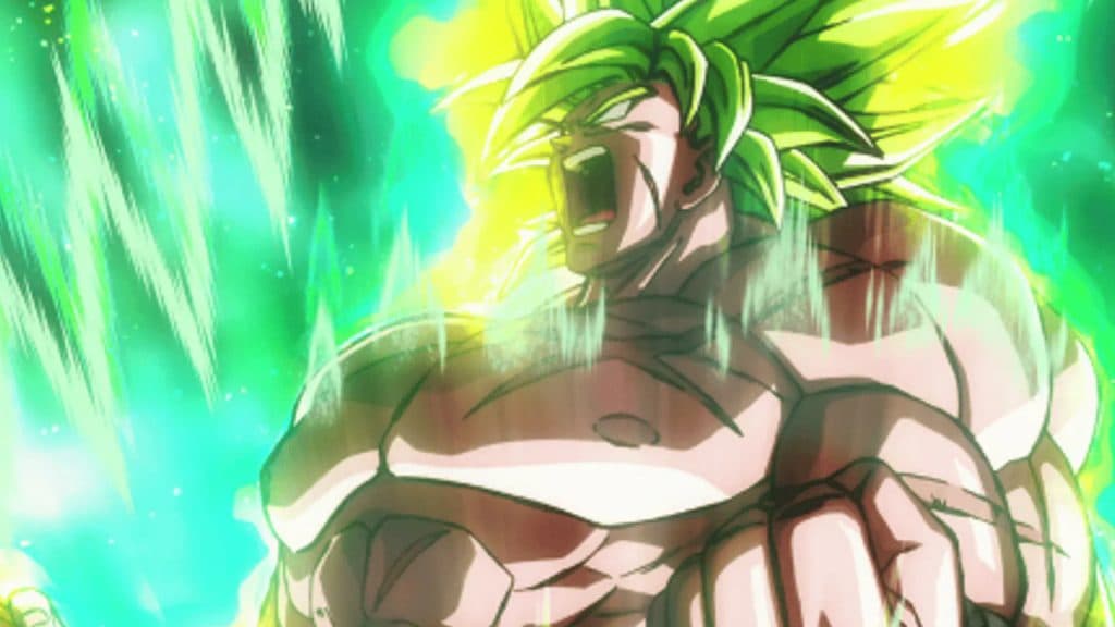 Broly in Dragon Ball Super 