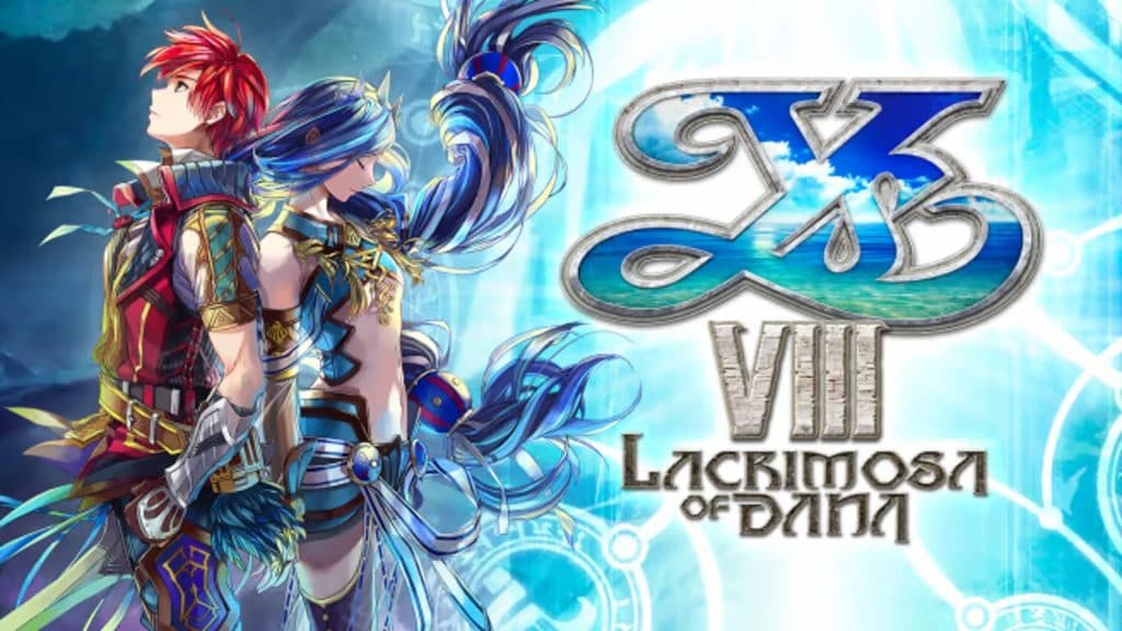 An image of Ys VIII key art.