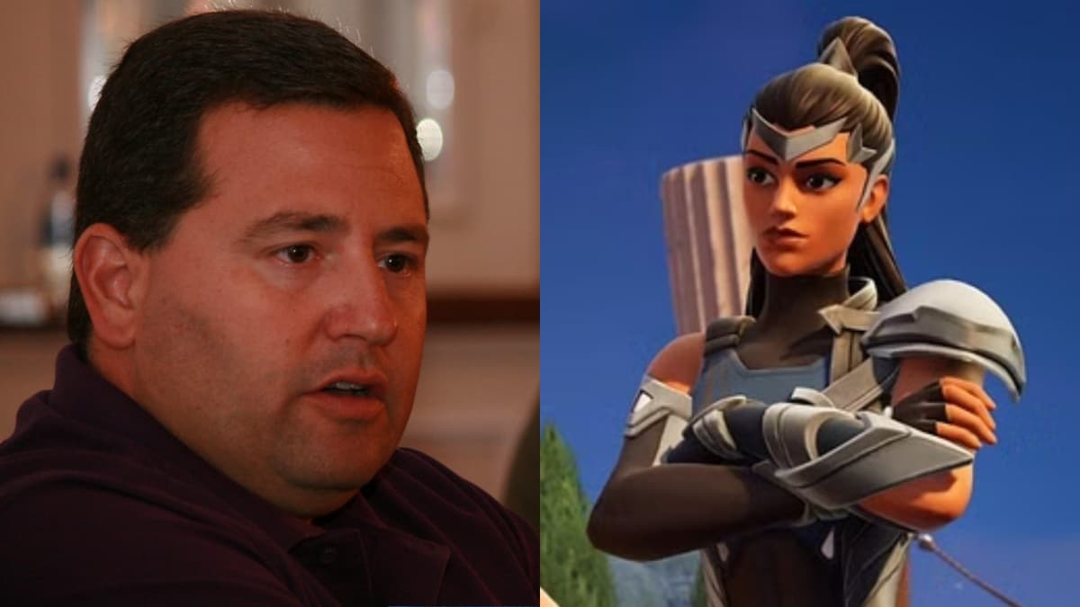 Fortnite Epic Games boss Mark Klein and Season 2 Odyssey NPC