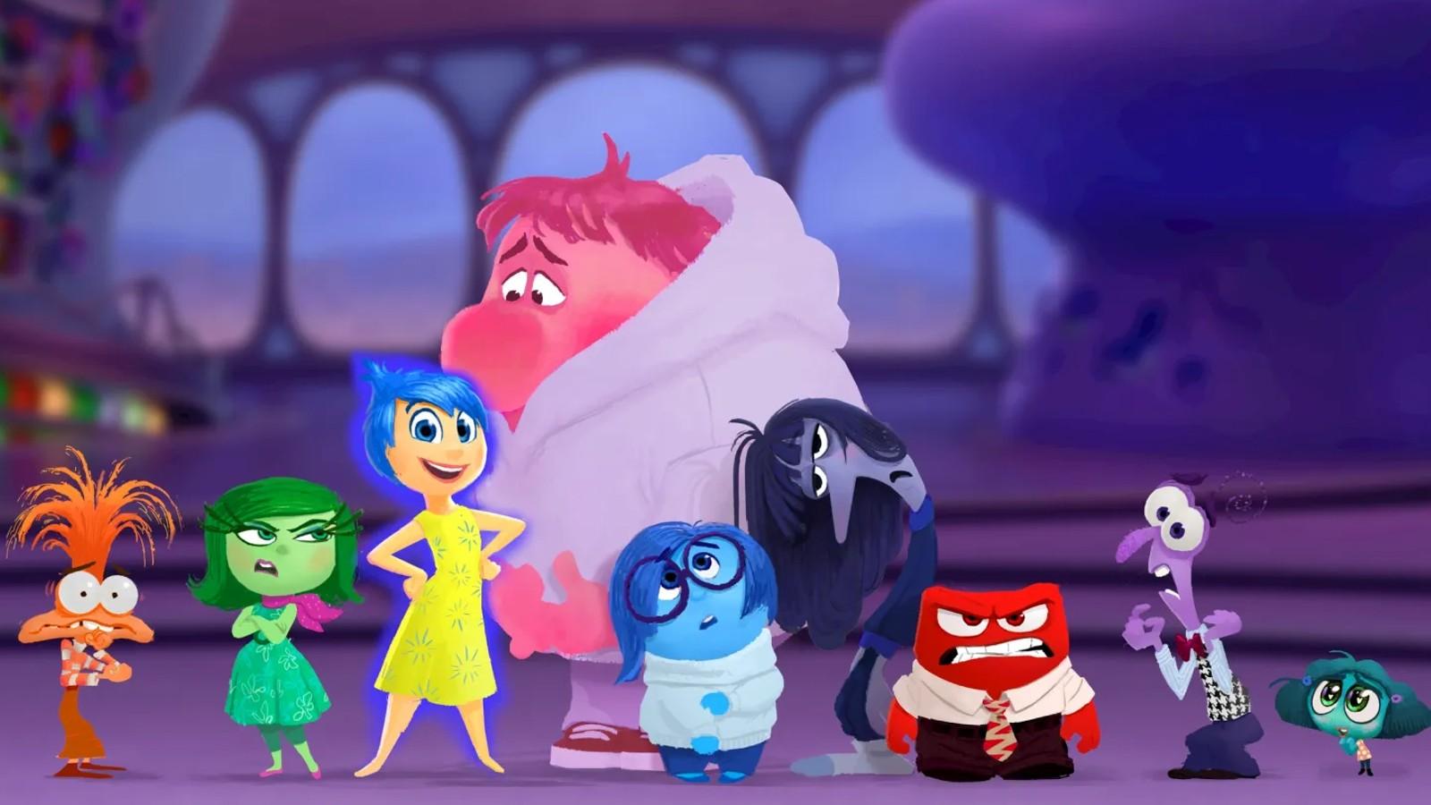 Riley's many emotions in Inside Out 2.