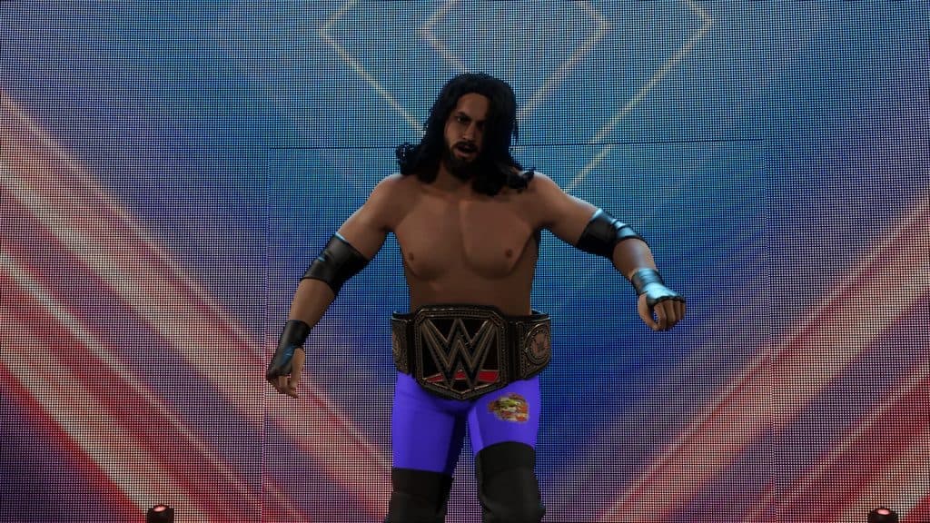 WWE 2K24 MyRise character