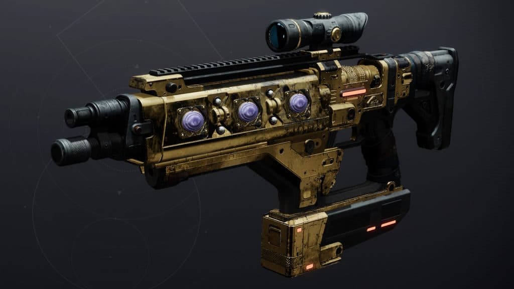 The Epicurean fusion rifle in Destiny 2