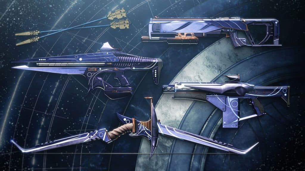 The Season of the Wish weapons in Destiny 2.