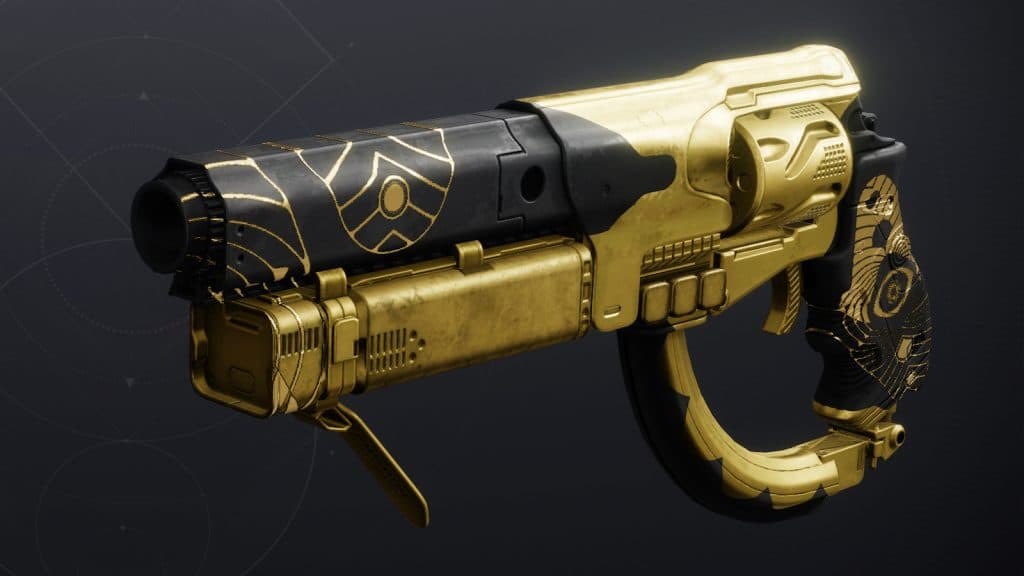 Yesterday's Question hand cannon in Destiny 2.