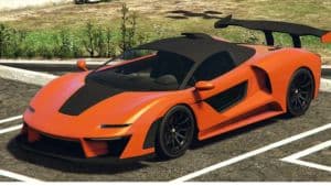 An image of the Progen Emerus in GTA Online. 