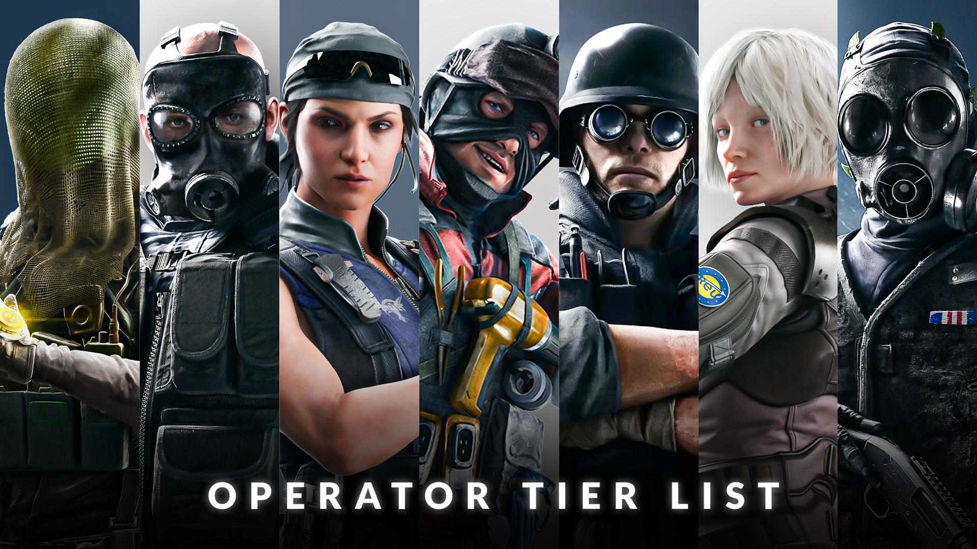 Rainbow Six Siege Operator tier list 2024