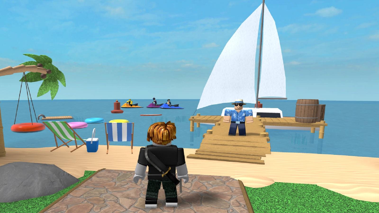 in-game screenshot of Murder Mystery 2 on Roblox.