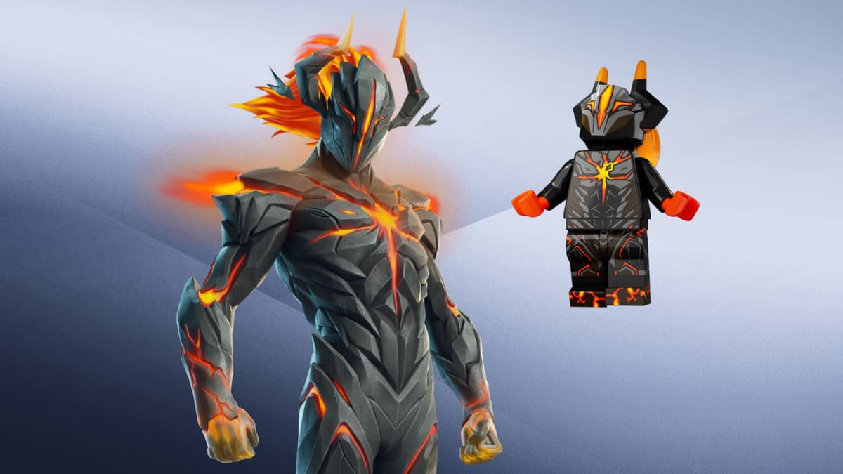 A screenshot featuring the Polus skin in Fortnite.